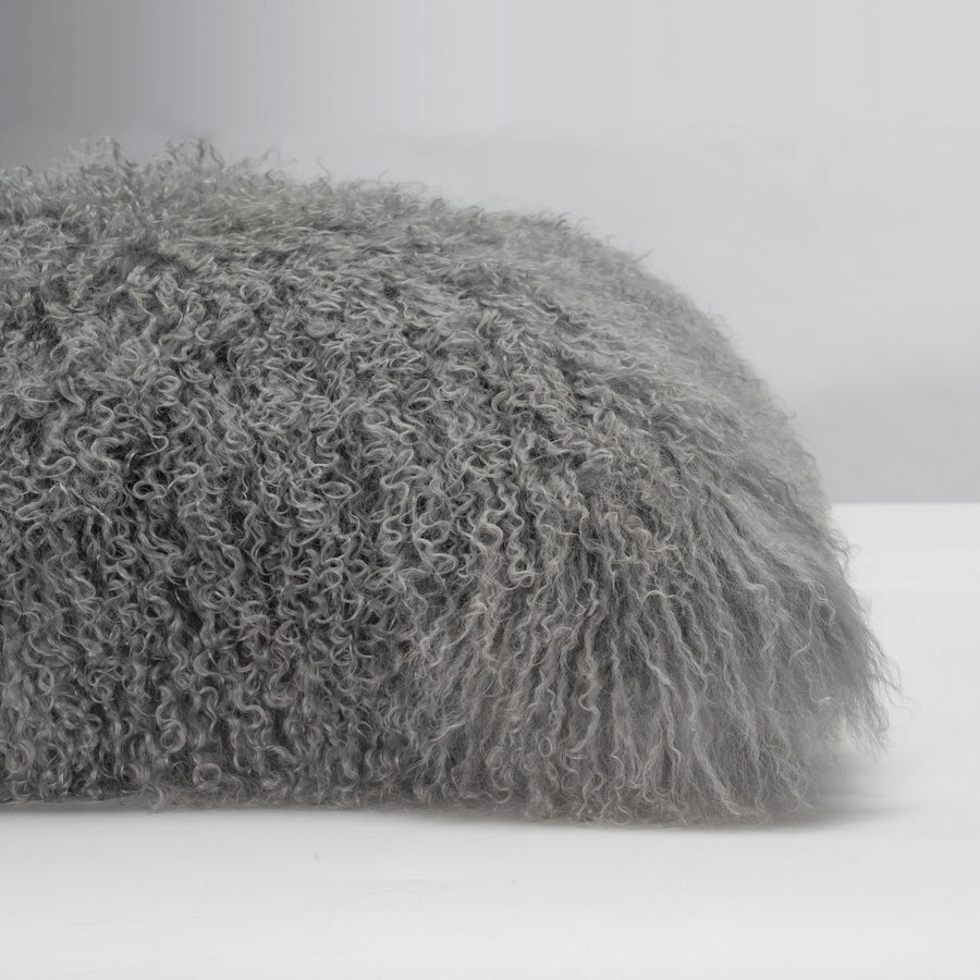 Luxe Mongolian Lamb Fur Pillow Cover 20