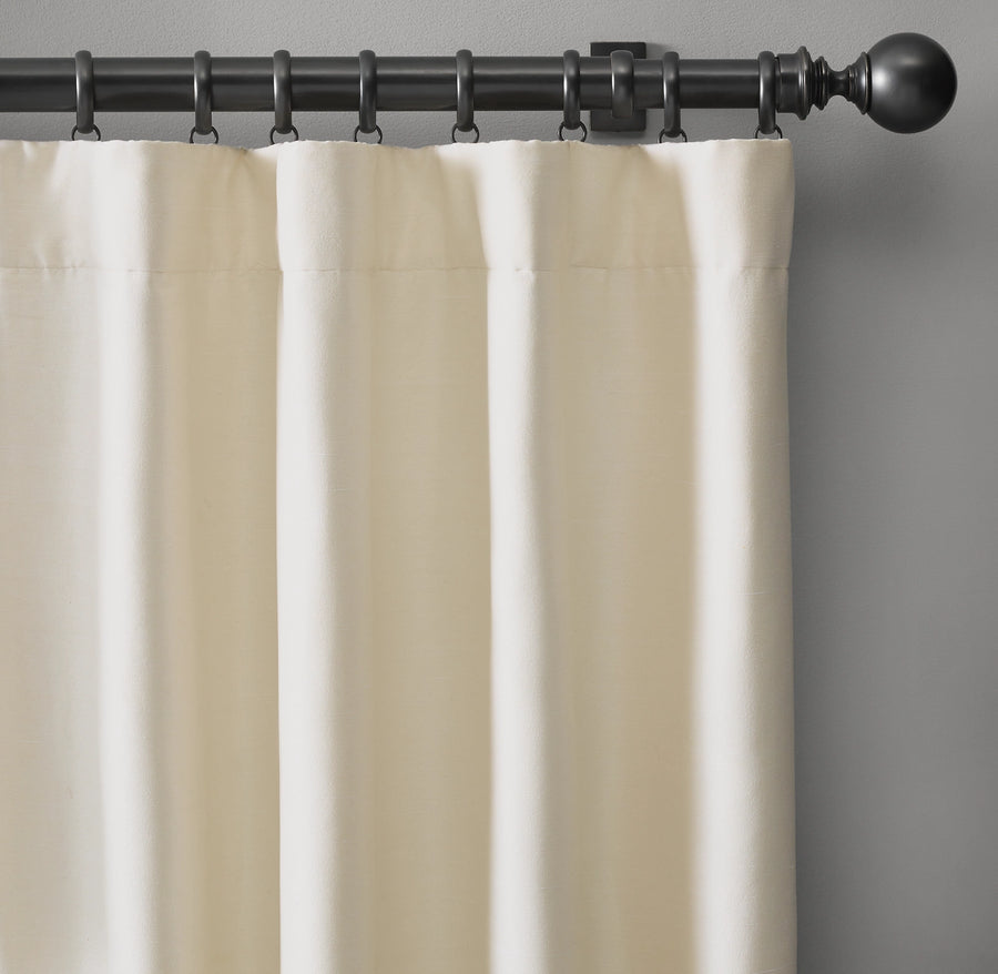 Silk Dupioni Blackout Curtain