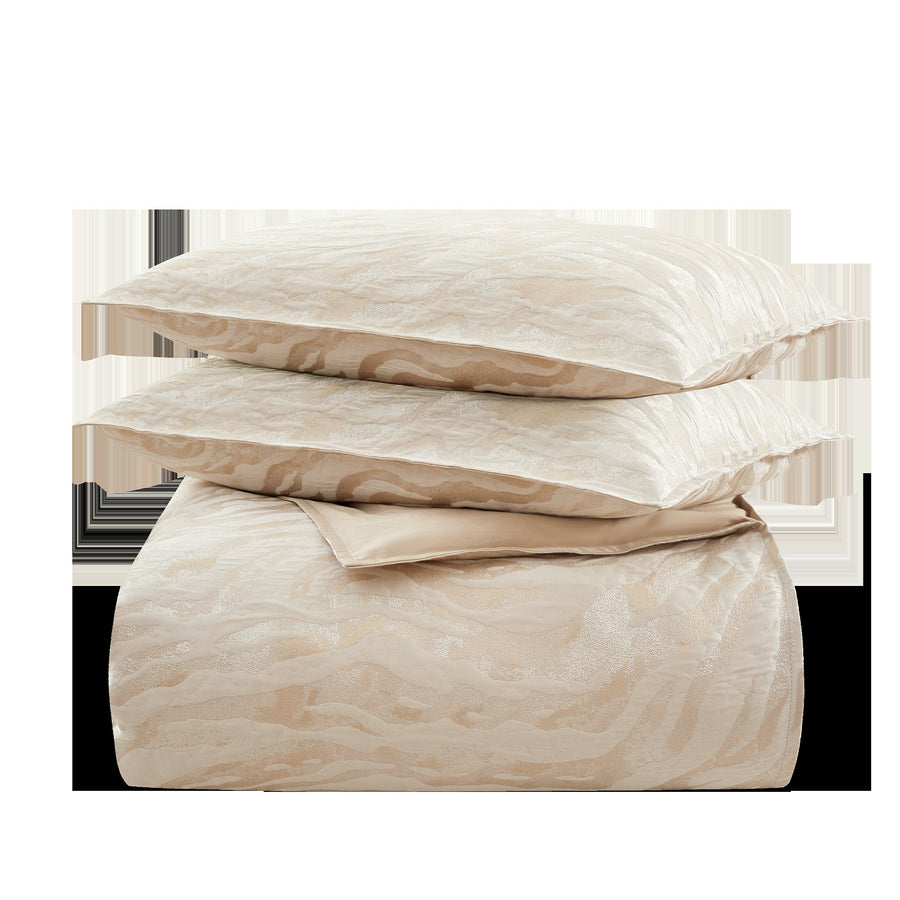 Studio 16, Toronto - Imani Lurex Jacquard 3-Piece Duvet Cover Set with Flange