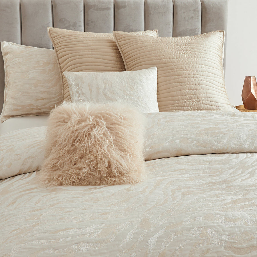 Studio 16, Toronto - Imani Lurex Jacquard 3-Piece Duvet Cover Set with Flange